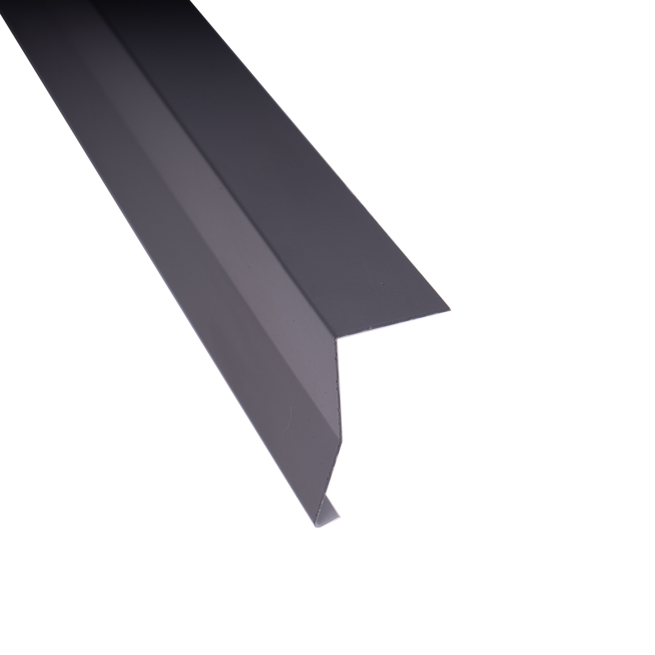 Päätypelti tumman harmaa