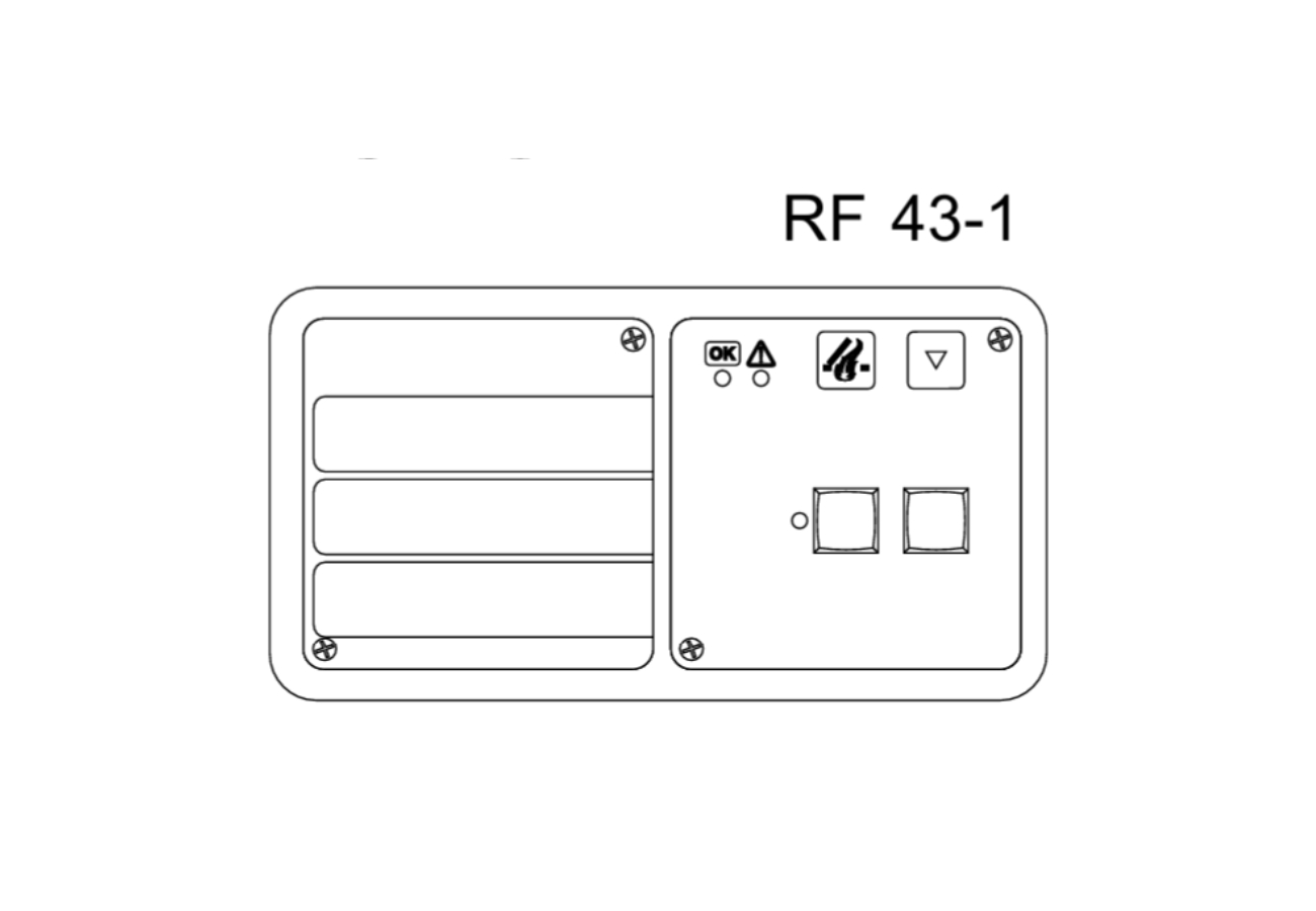 Savunpoistopainike RF 43
