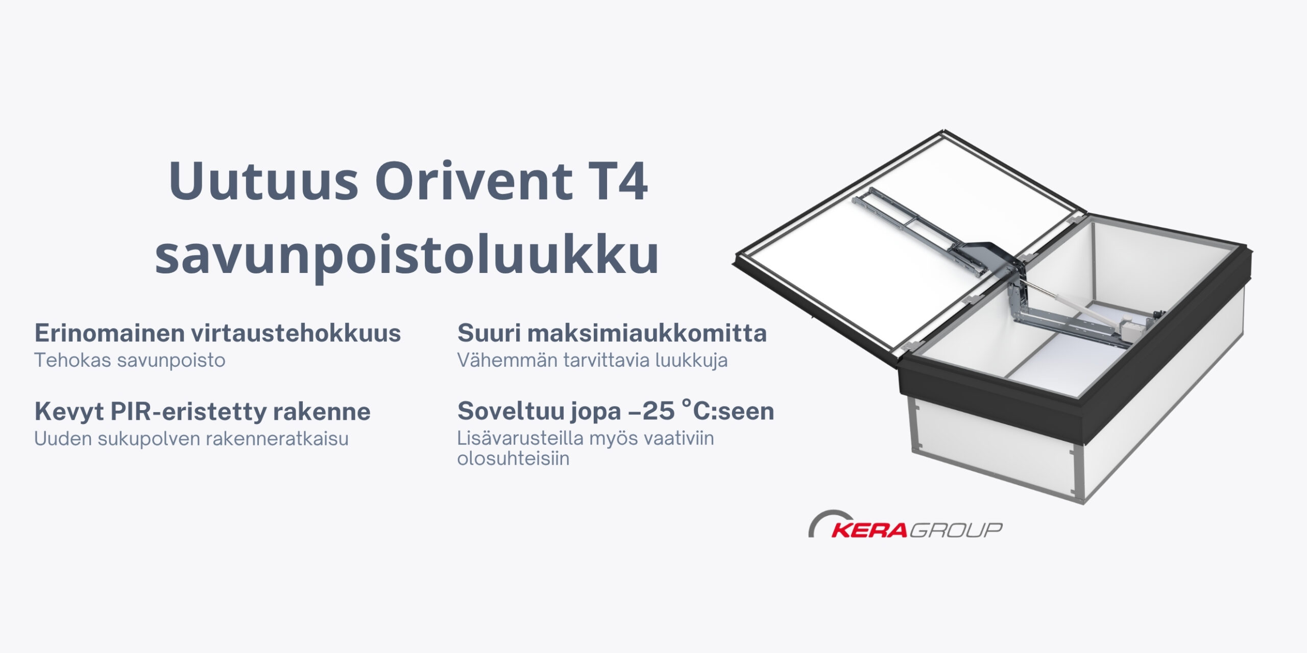 Uutuus Orivent T4